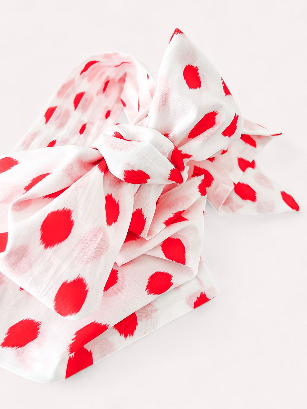 Scarf Belt Dots Red