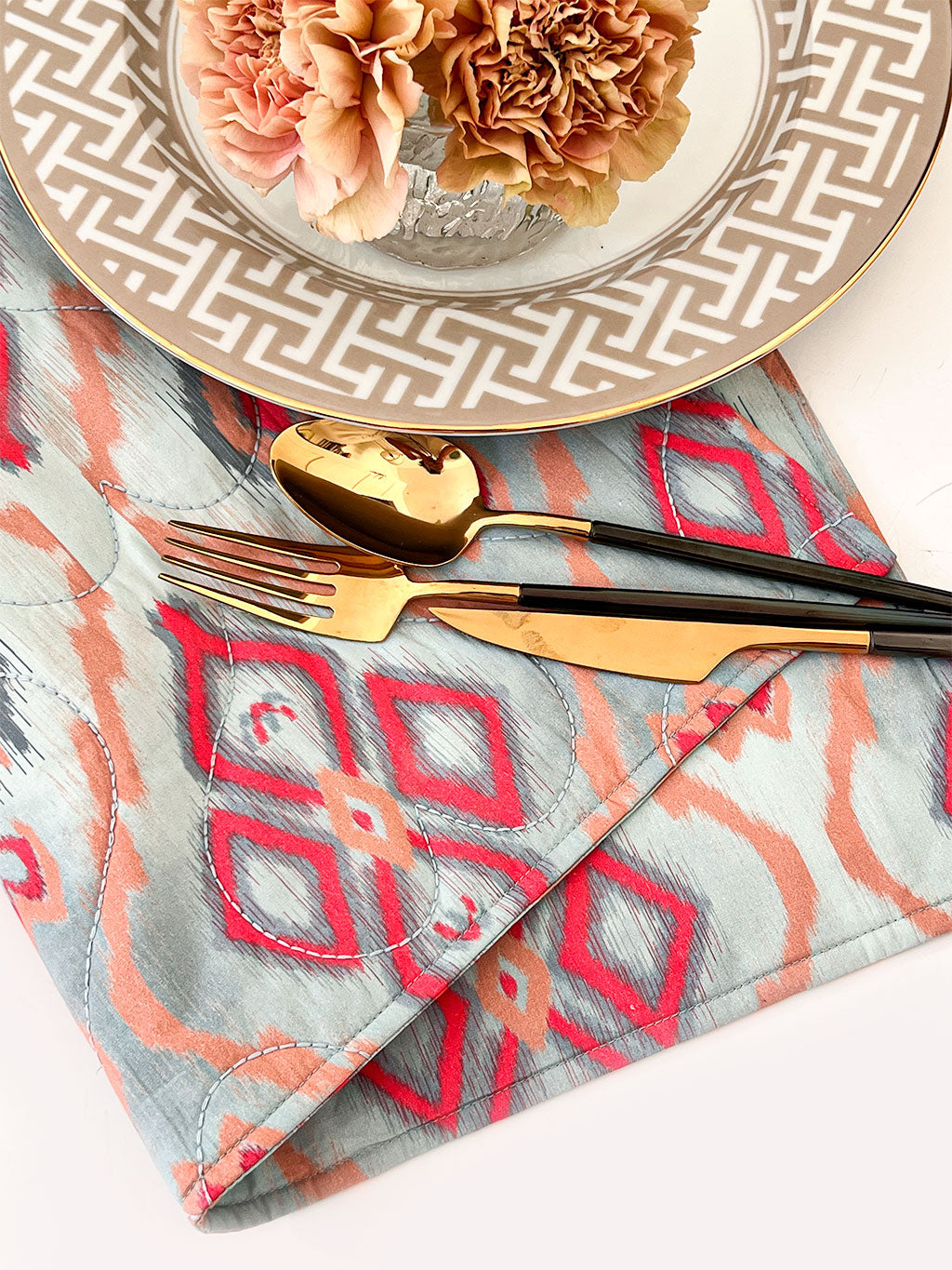 Placemat Ikat Sorbet