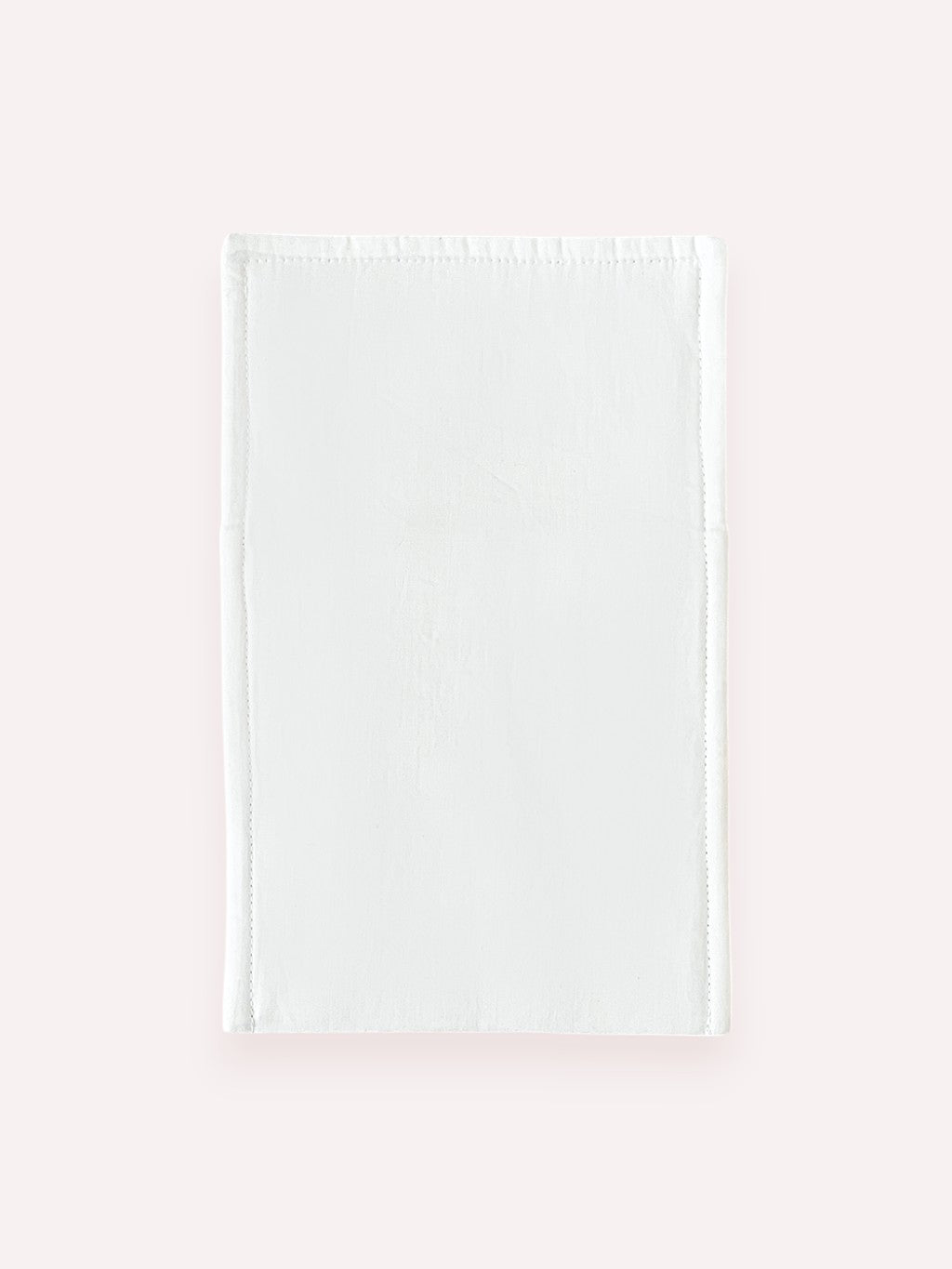 Cutlery Bag Monkey Embroidery On White
